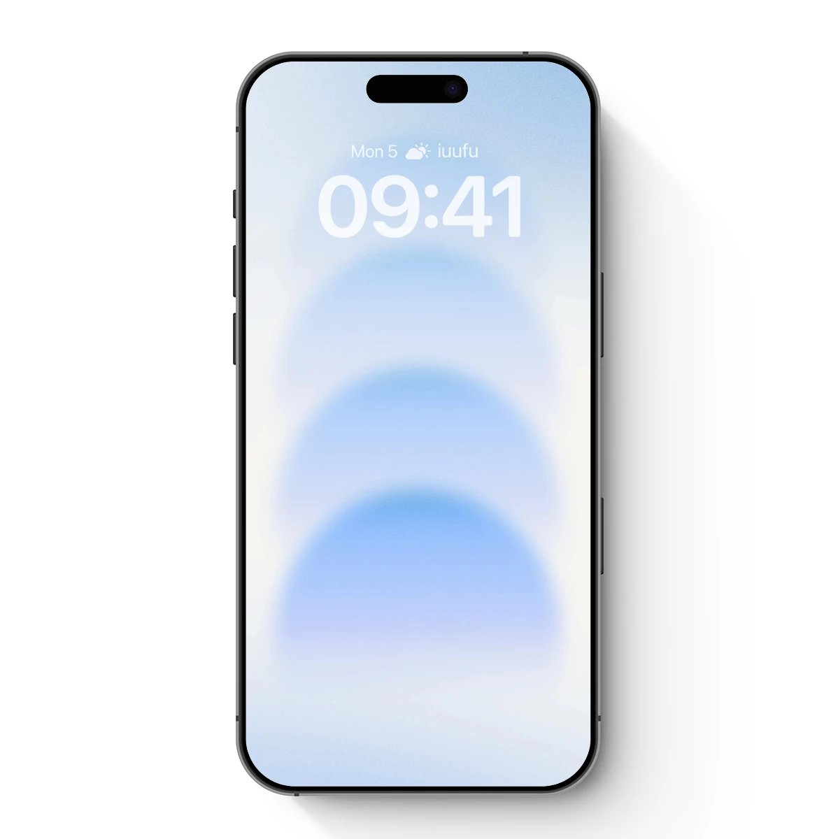 Ethereal Blue Gradient Circles