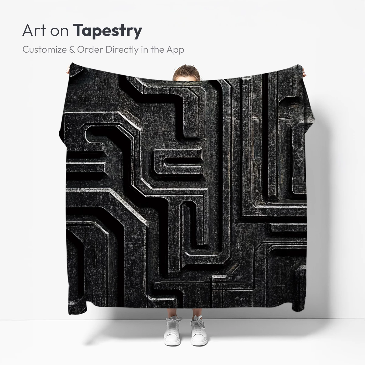 Circuit Labyrinth: Futuristic Tech Artistry - Image 4