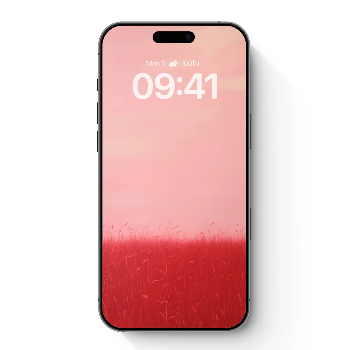 Crimson Grassland Sunset