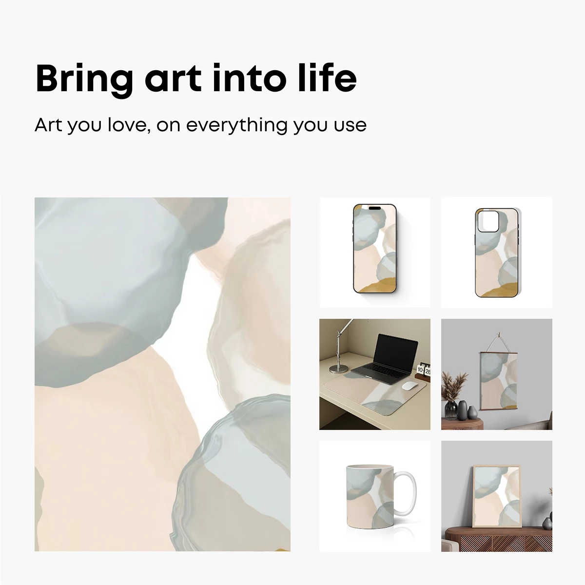 Fluid Dreamscape: Ethereal Pools of Color - Image 2