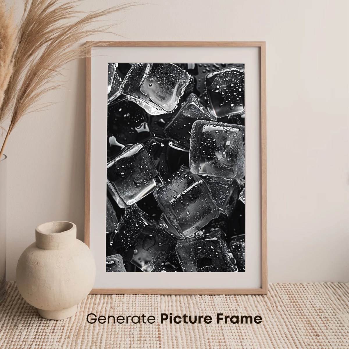 Crystal Clarity: Dew-Drenched Ice Cubes - Image 7