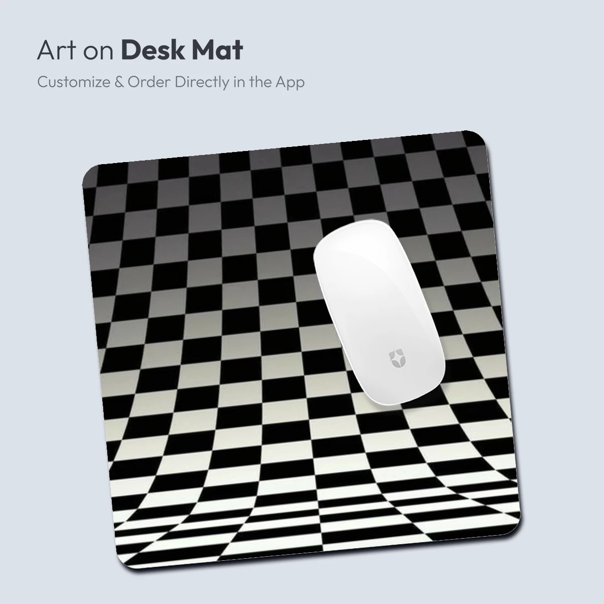 Checkerboard Illusion: Depth in Black and White - Image 3