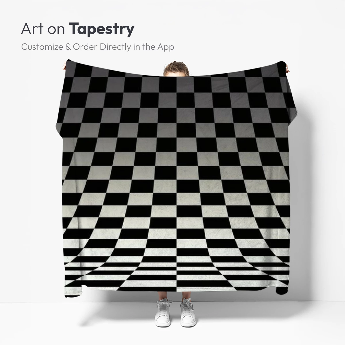 Checkerboard Illusion: Depth in Black and White - Image 4