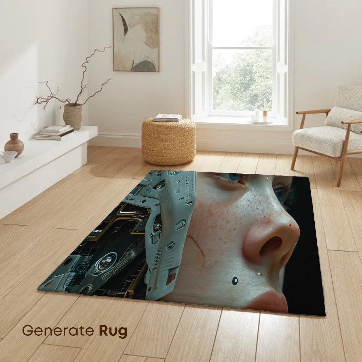 Cybernetic Muse: Human-Machine Fusion Art - Image 6