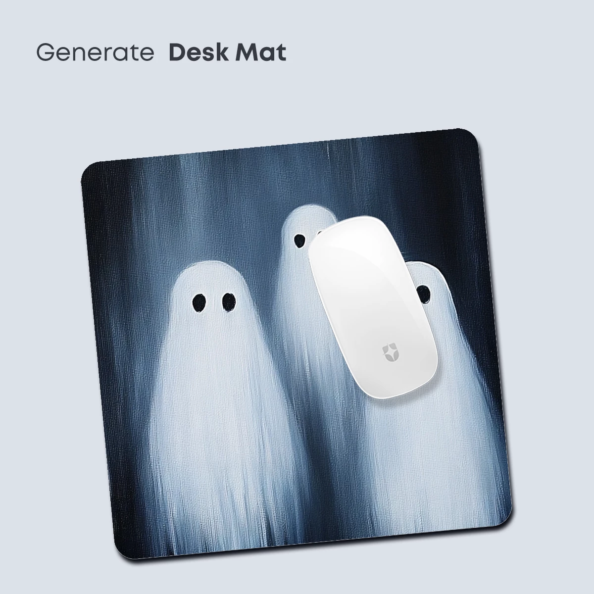 Ethereal Ghost Trio: Whimsical Shadows in the Night - Image 4