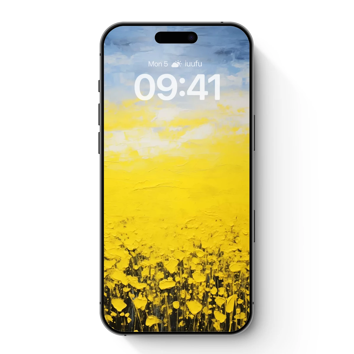 Golden Field Under Serene Skies Golden Field Under Serene Skies