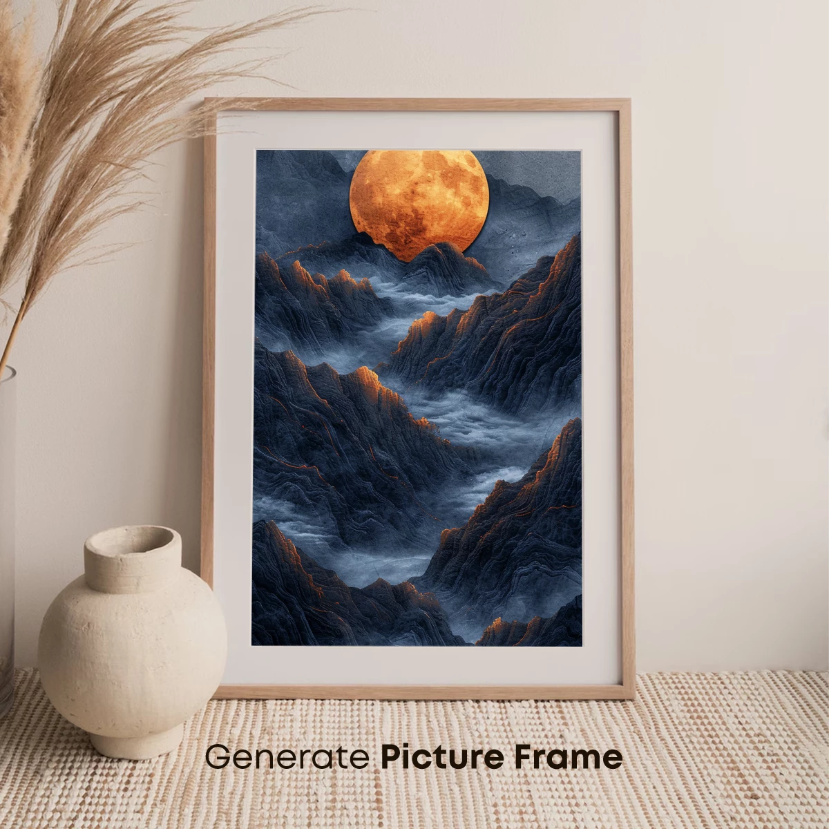 Eternal Mountain Moonrise - Image 7