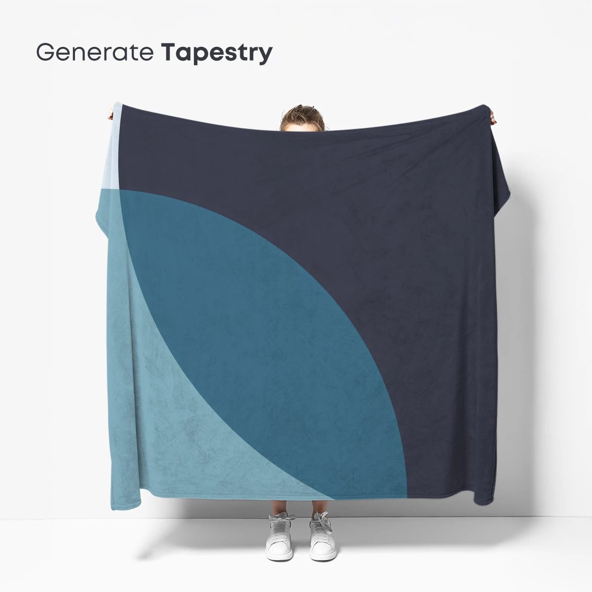 Geometric Harmony in Cool Tones - Image 5