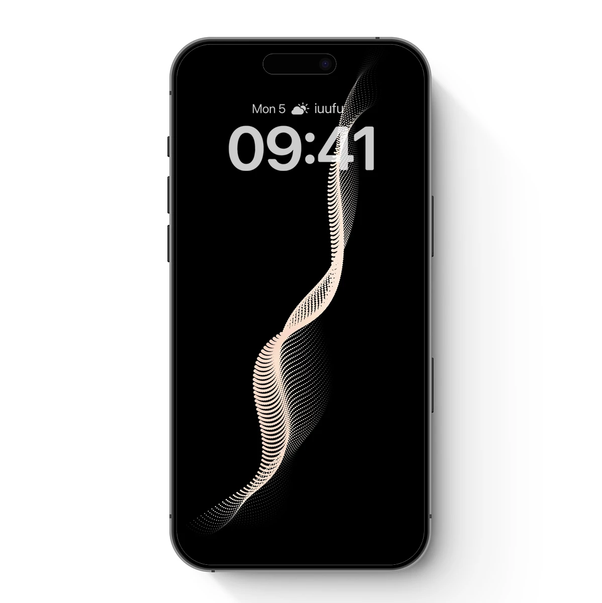 Ethereal Dot Wave: Digital Minimalism