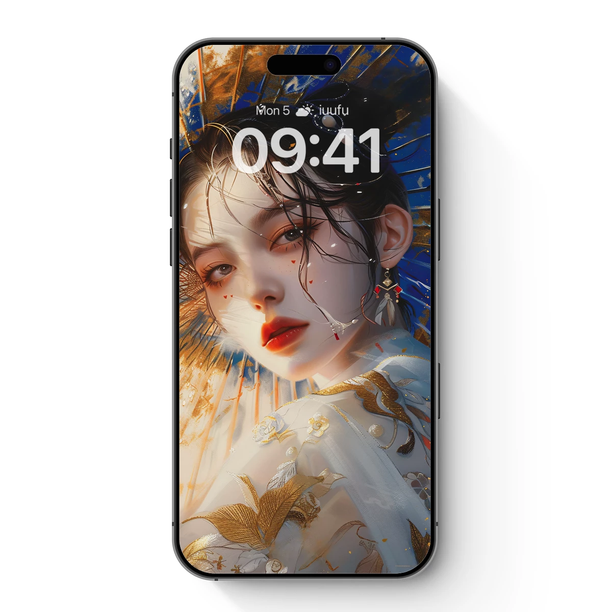 Ethereal Geisha: Golden Threads and Whispering Fans