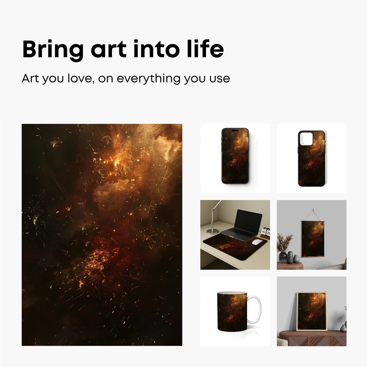 Ember Whirlwind: A Dance of Fire and Smoke - Image 2