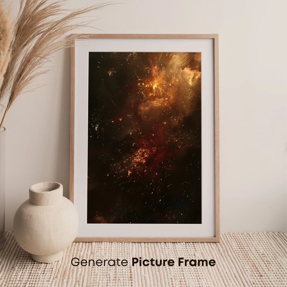 Ember Whirlwind: A Dance of Fire and Smoke - Image 7