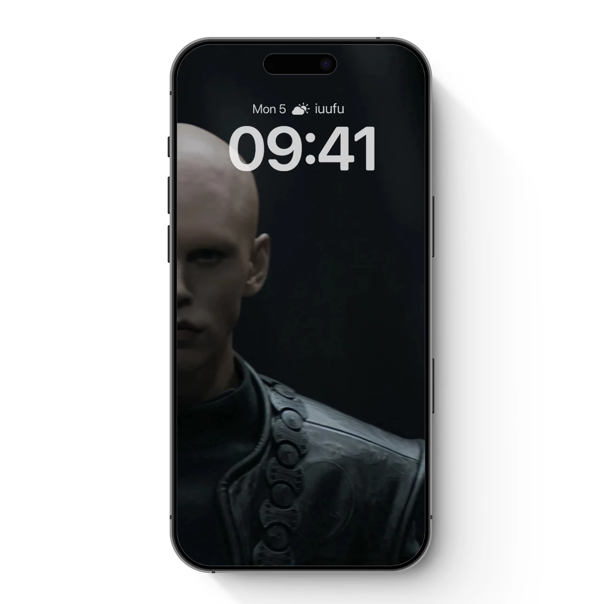 Ethereal Warrior: Bald Figure in Dark Armor