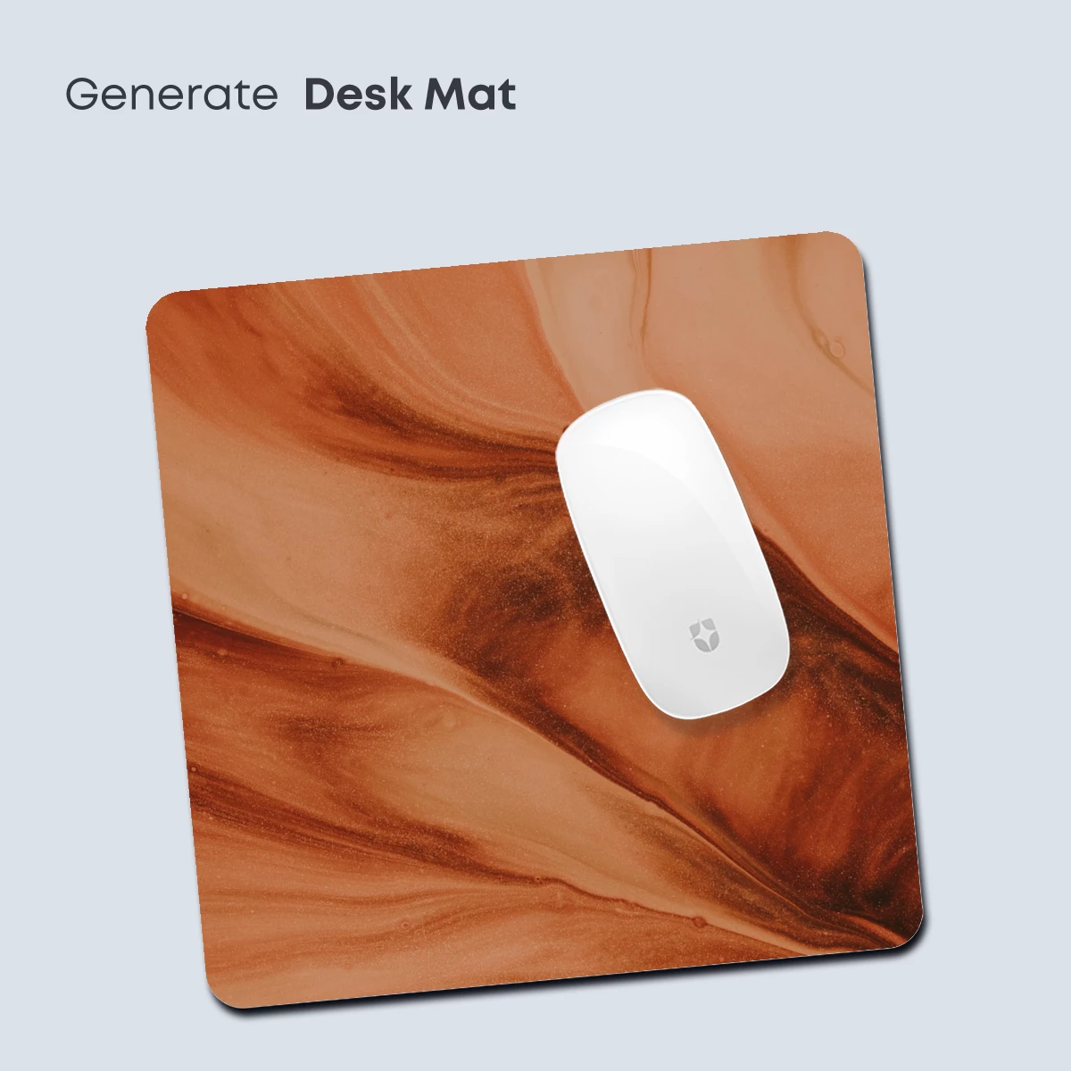 Copper Swirl Symphony: Abstract Fluid Art - Image 4