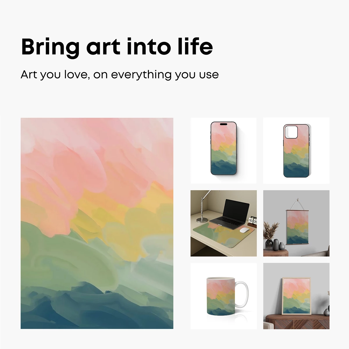 Abstract Dawn Layers - Image 2