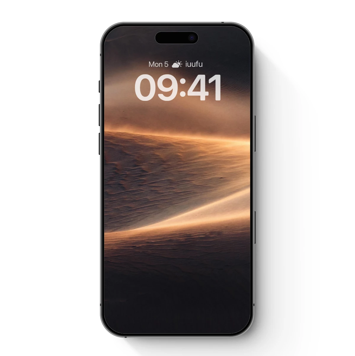 Desert Dunes at Sunset Glow