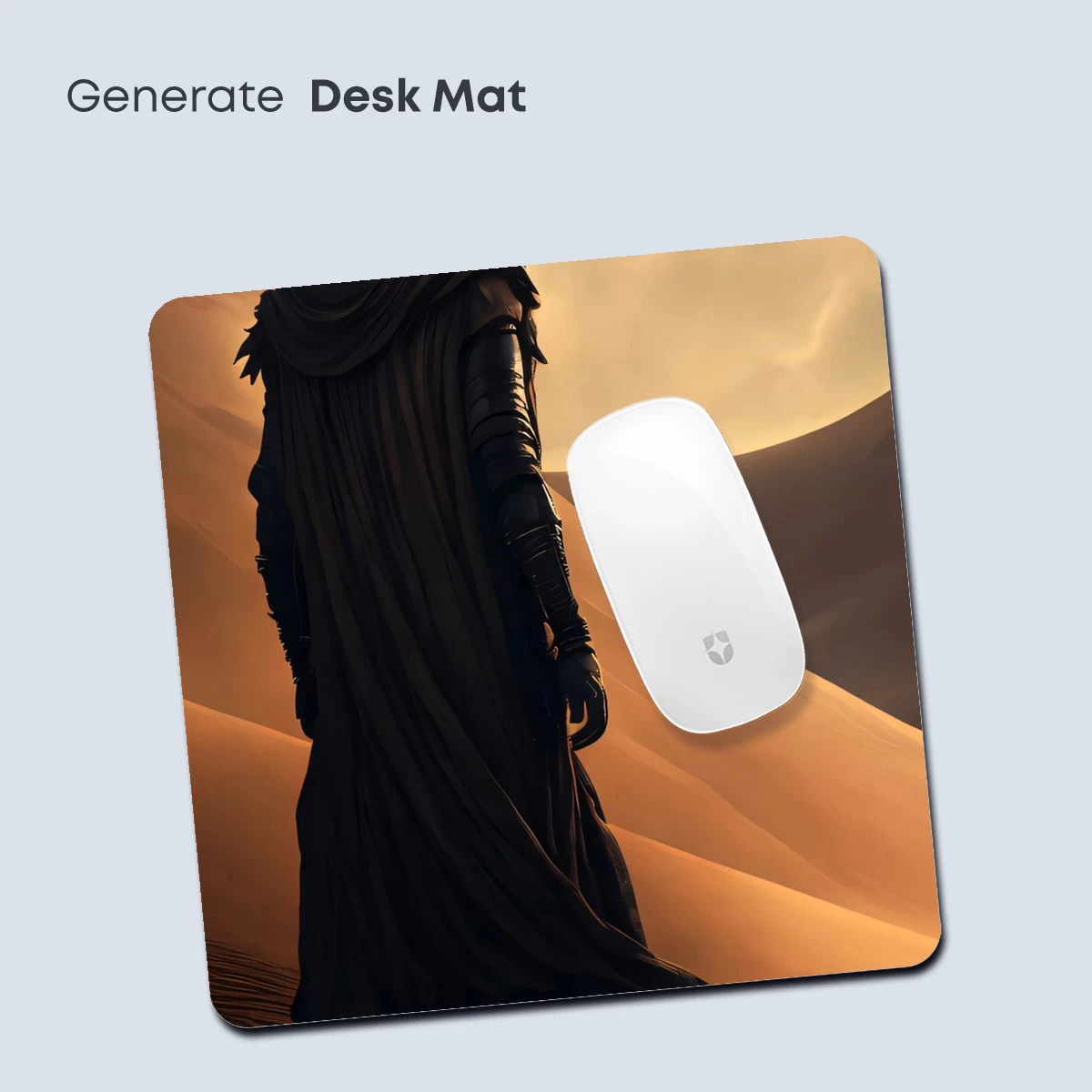 Desert Wanderer: Cloaked in Solitude - Image 4