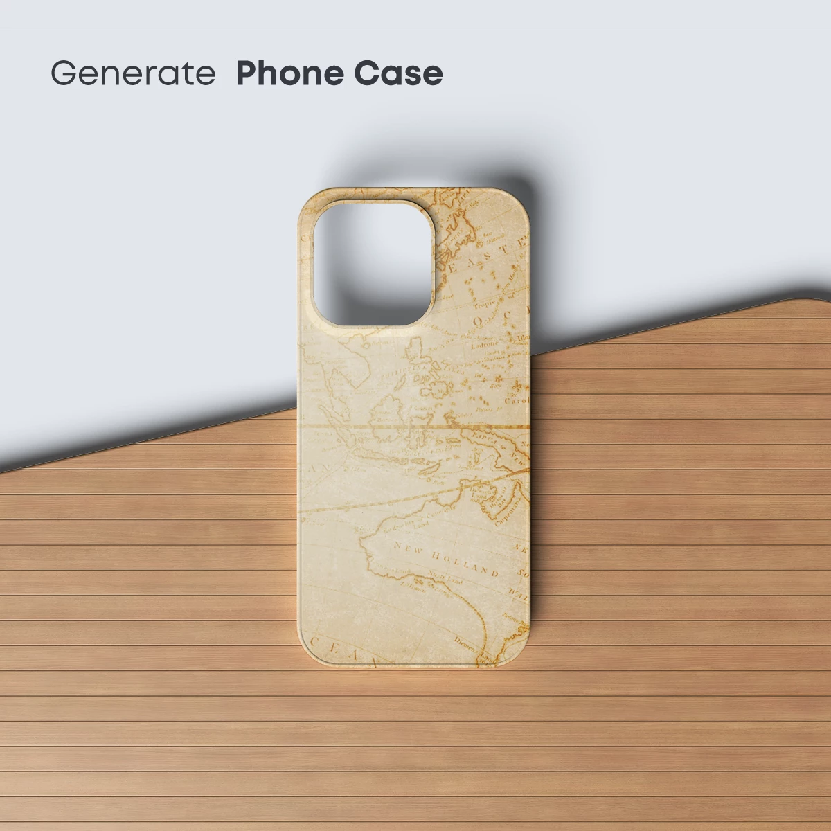 Antique Map of New Holland: Nostalgic Cartography - Image 3