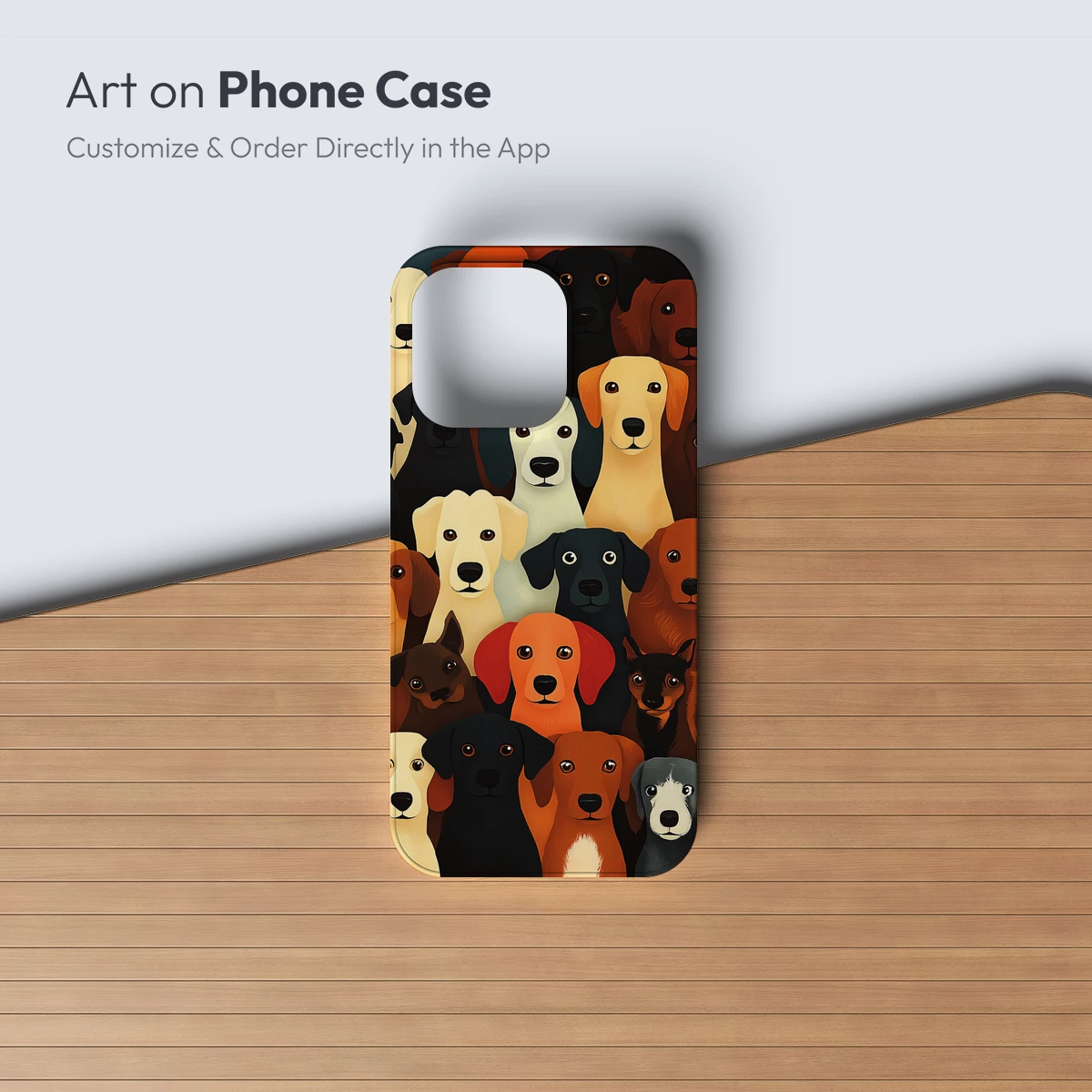 Canine Symphony: A Colorful Pack Gathering - Image 3