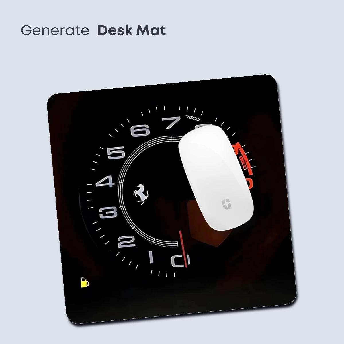 Ferrari Tachometer Glow: Speed in Shadows - Image 4
