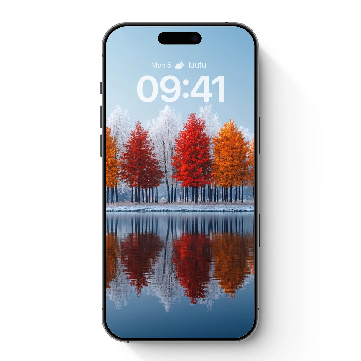 Autumn Reflections: A Symphony of Colors by the Lake