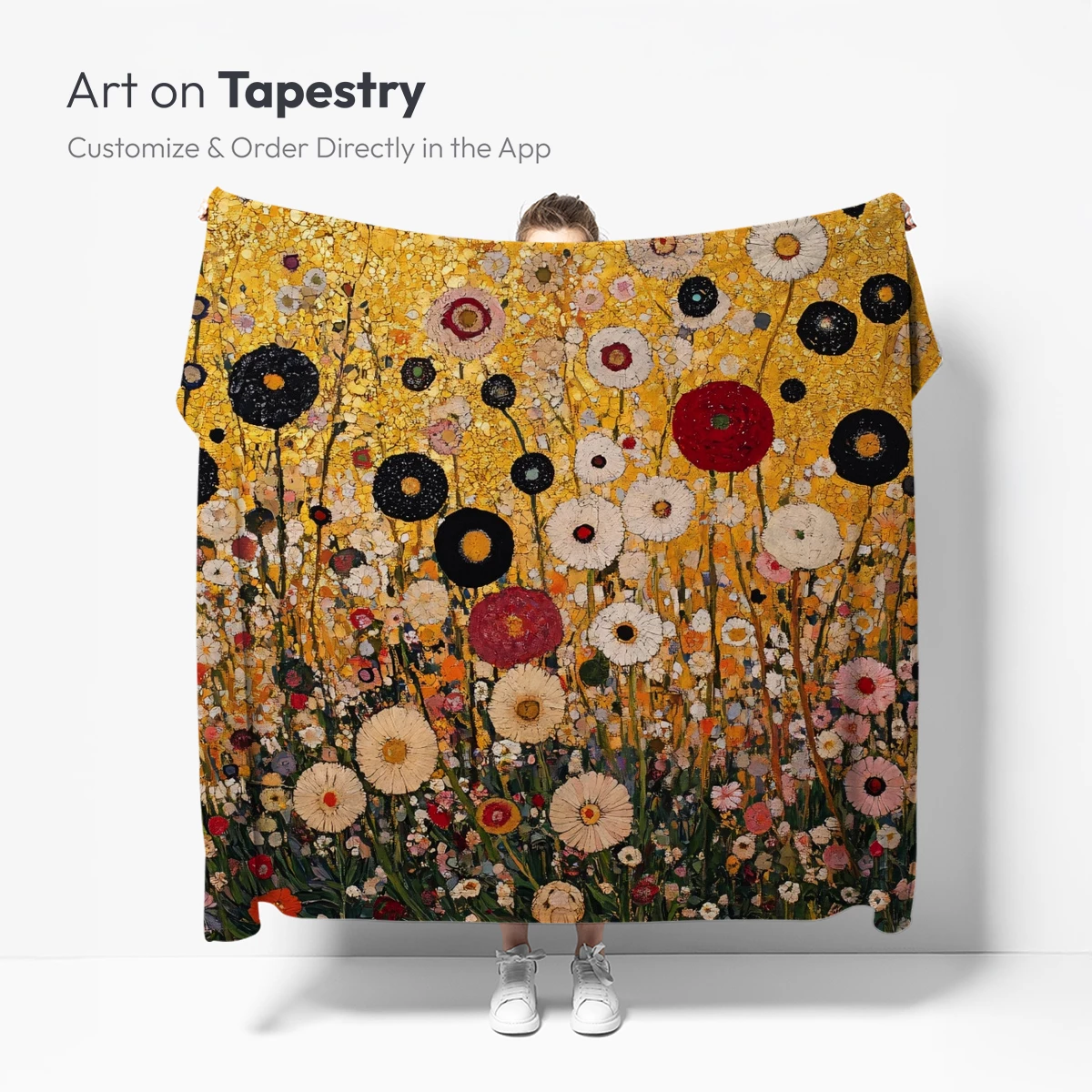 Golden Meadow of Daisies: A Vibrant Floral Symphony - Image 4