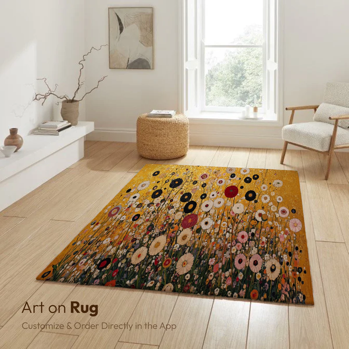 Golden Meadow of Daisies: A Vibrant Floral Symphony - Image 5