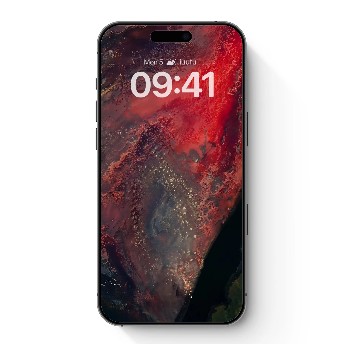 Crimson Cosmic Canvas: A Mars-Inspired Odyssey