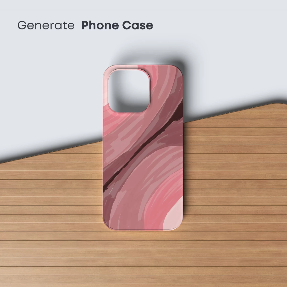 Abstract Pink Swirls: Modern Art Elegance - Image 3