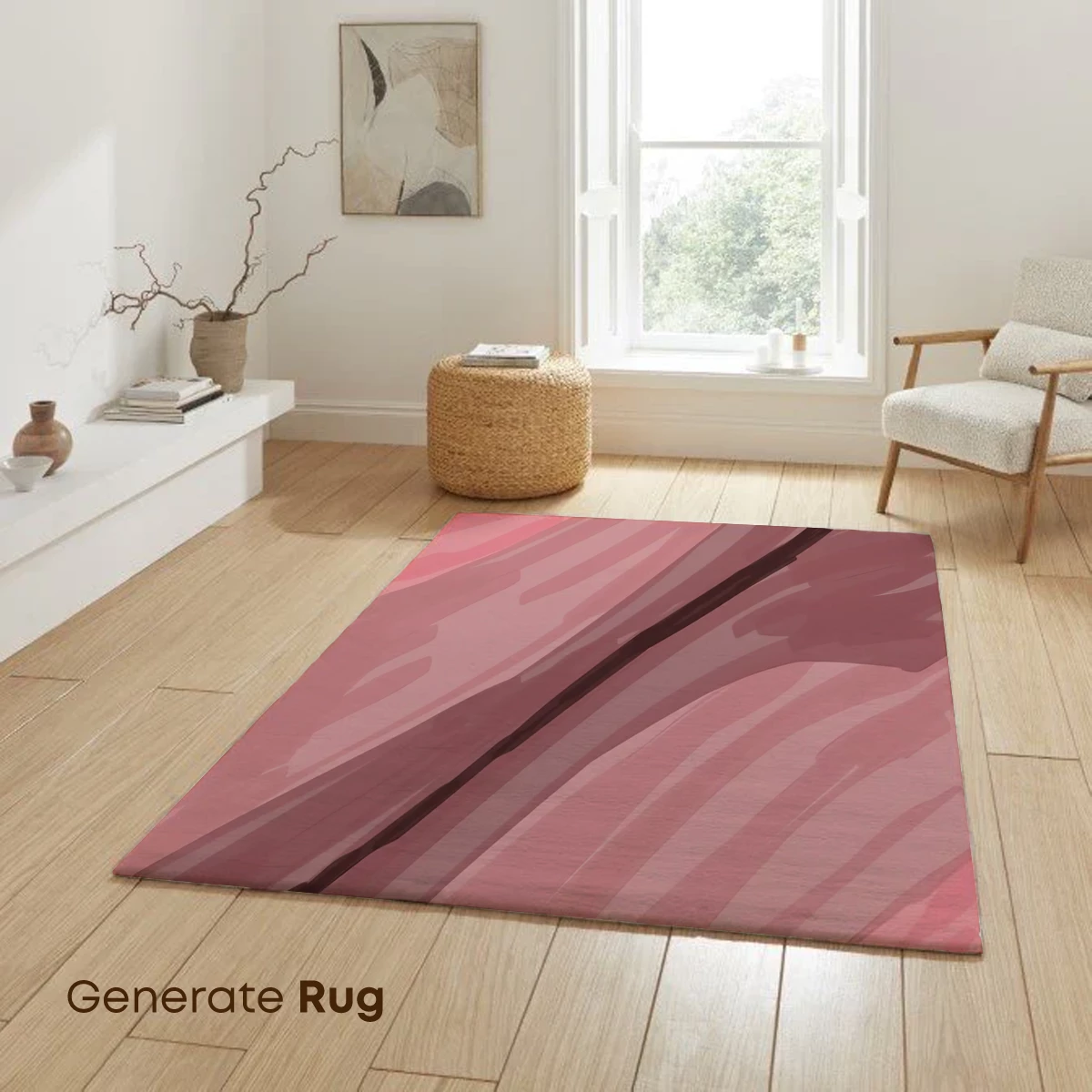Abstract Pink Swirls: Modern Art Elegance - Image 6
