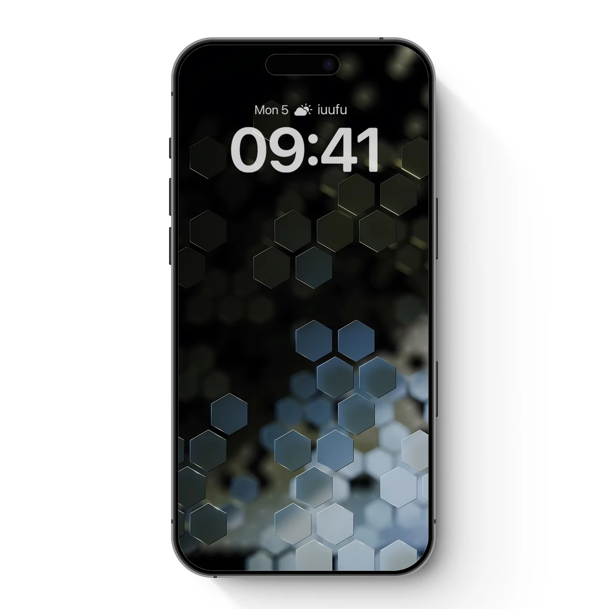Hexagonal Symphony in Gradient Hues