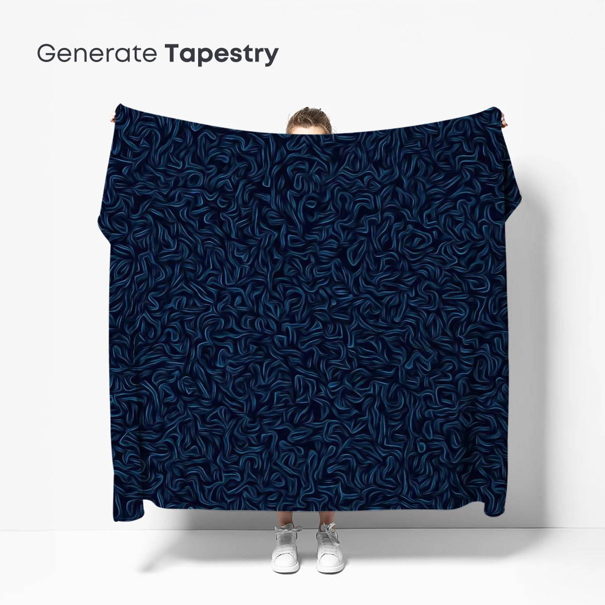 Deep Abyss Whispers: Abstract Oceanic Currents - Image 5