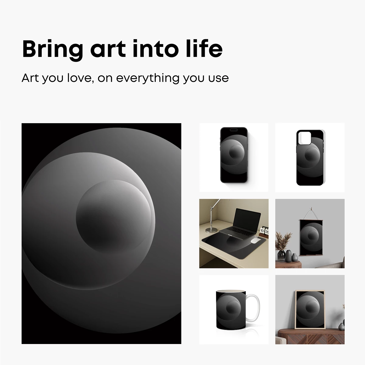 Eclipse of Spheres: A Study in Shadow and Light - Image 2