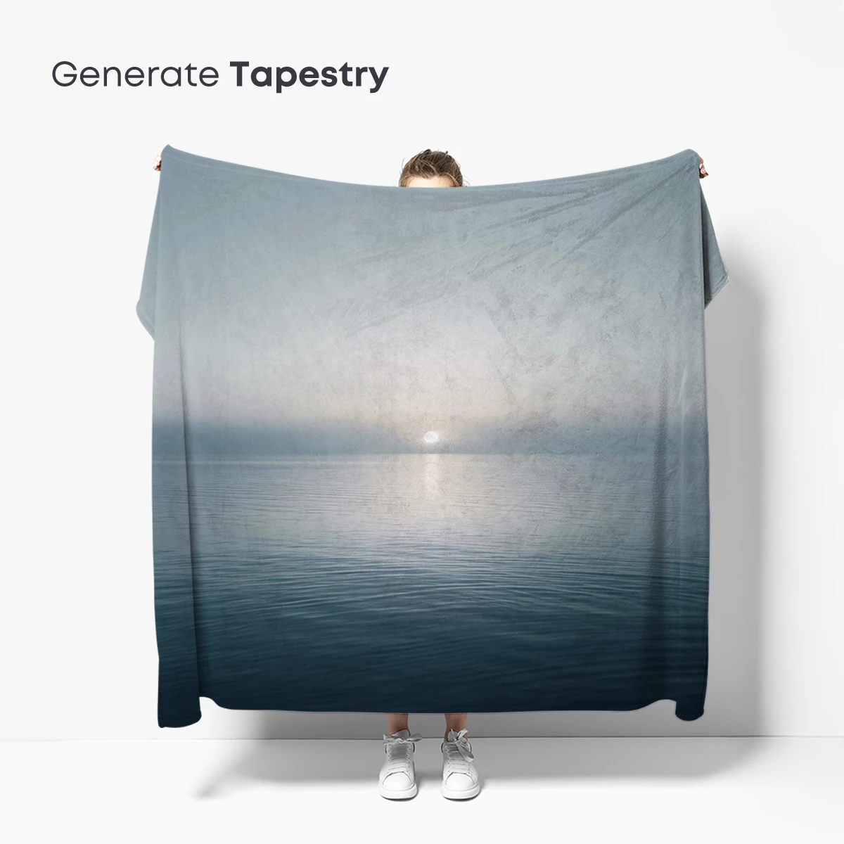 Eternal Horizon: Sunlit Serenity Over Calm Waters - Image 5