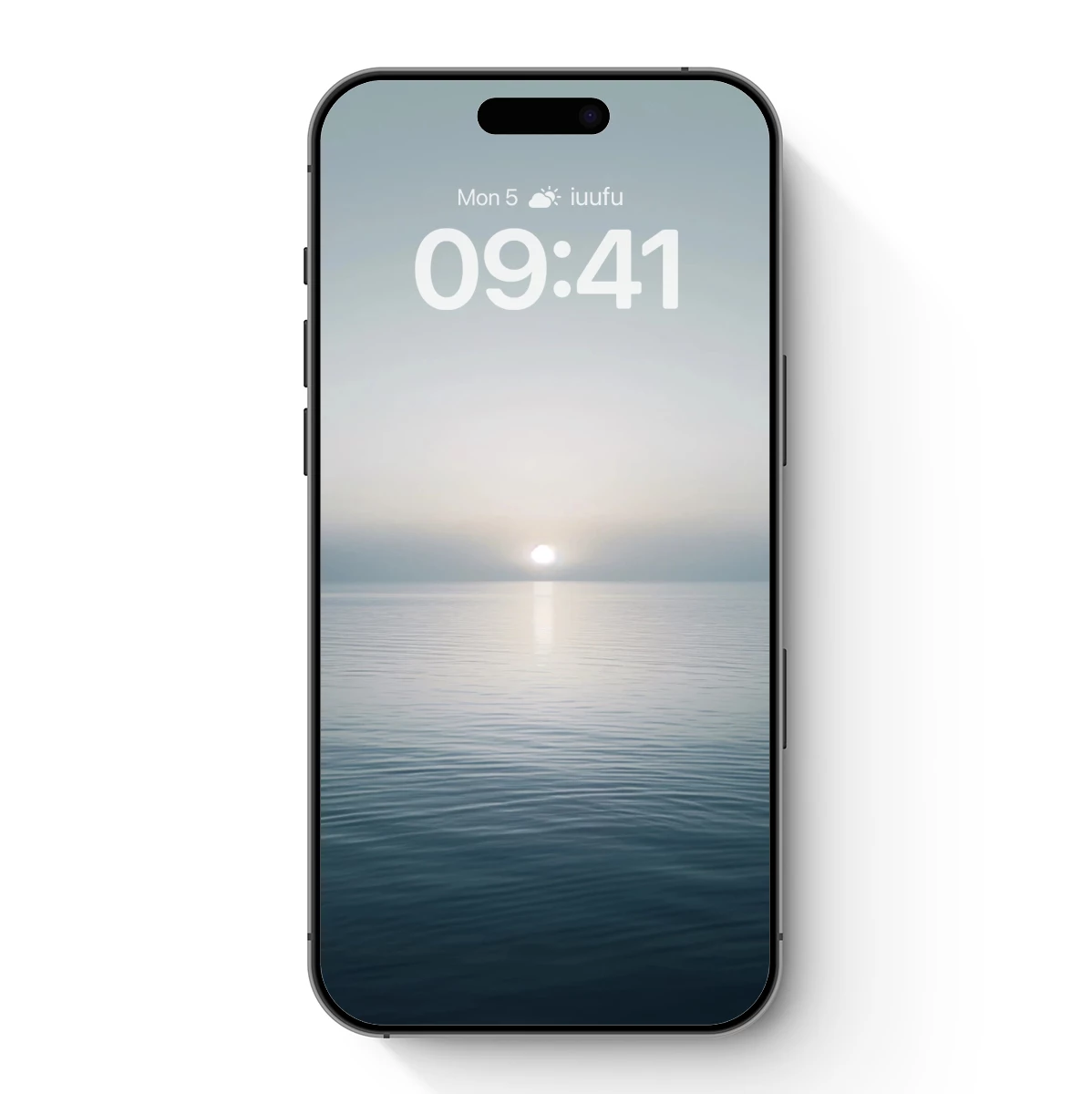 Eternal Horizon: Sunlit Serenity Over Calm Waters