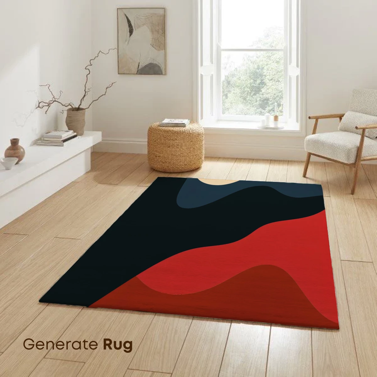 Abstract Waves in Bold Hues - Image 6