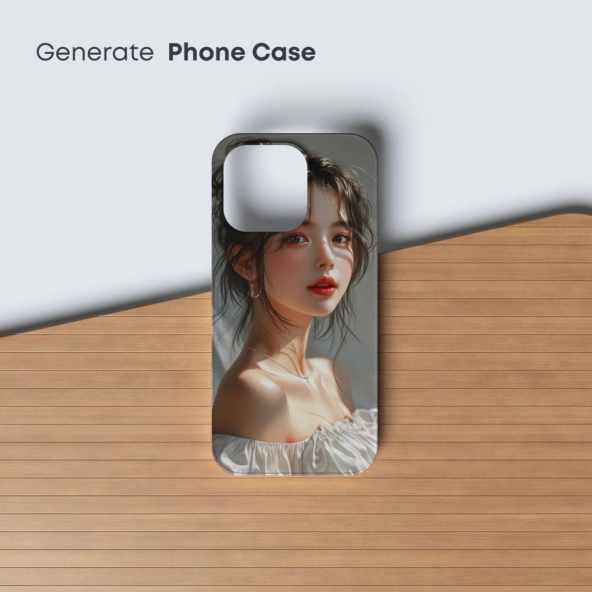 Elegant Serenity: Soft Light on Delicate Features - Image 3