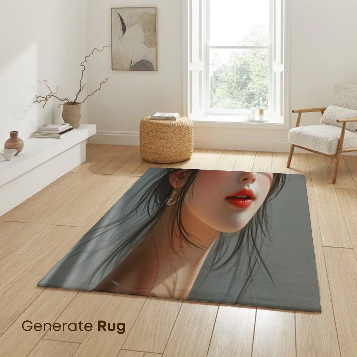 Elegant Serenity: Soft Light on Delicate Features - Image 6