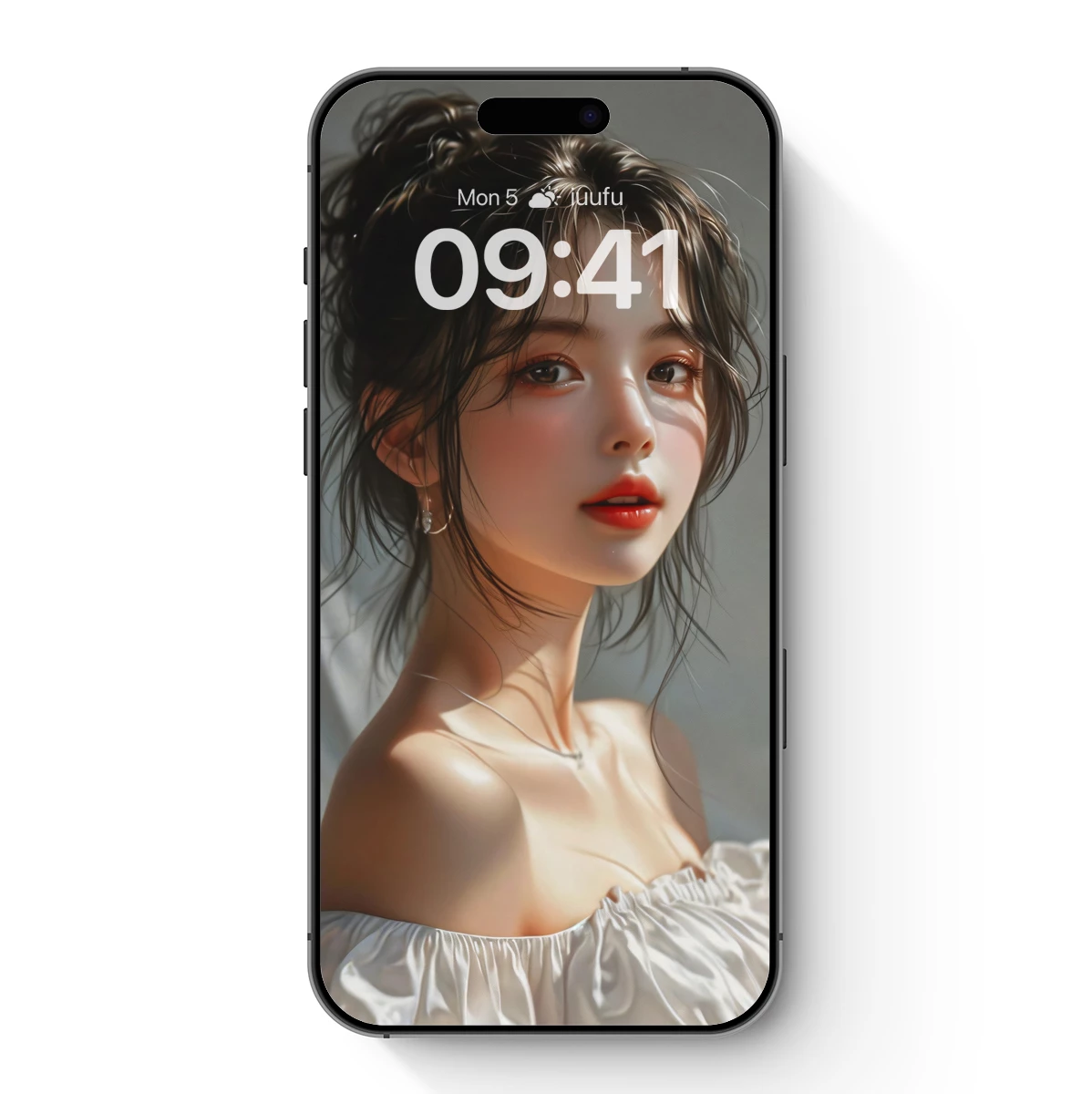 Elegant Serenity: Soft Light on Delicate Features