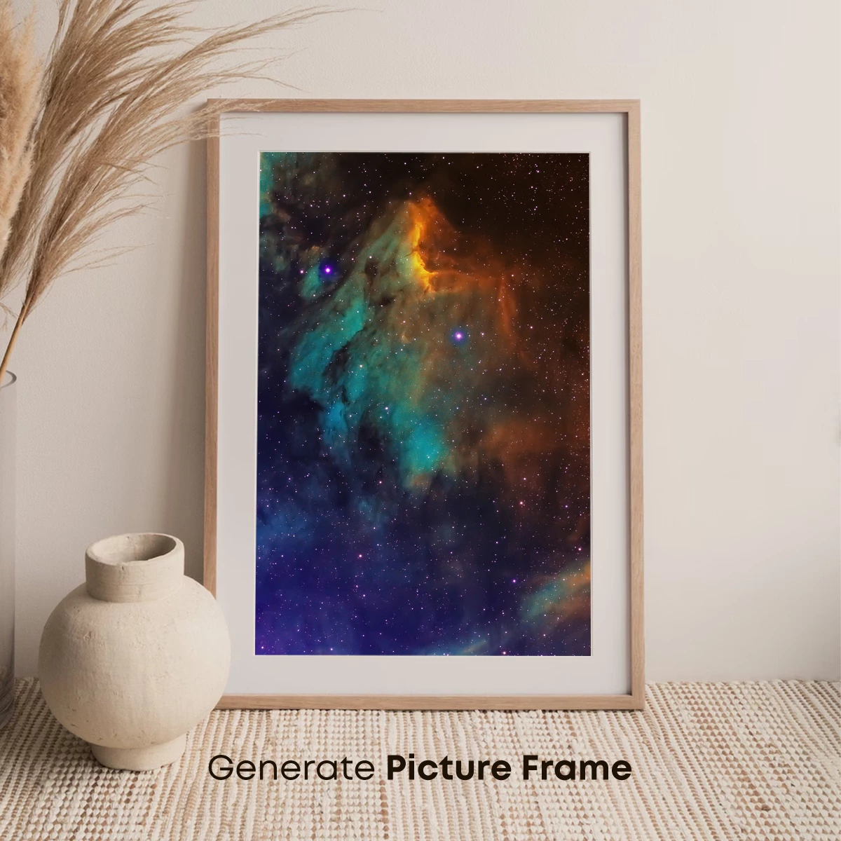 Cosmic Nebula Symphony: Celestial Clouds in Vivid Harmony - Image 7