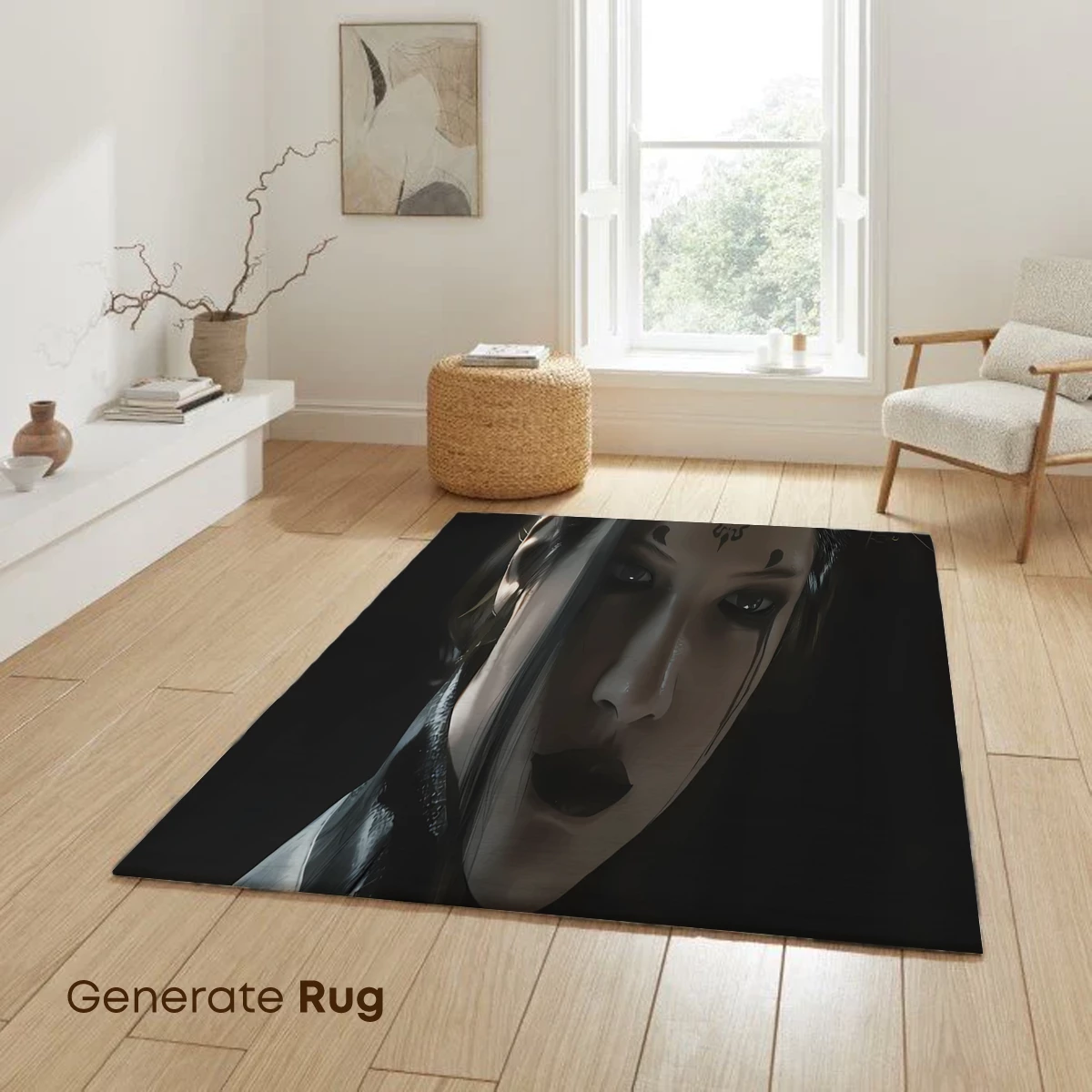 Ethereal Geisha: Shadowed Elegance in Noir - Image 6