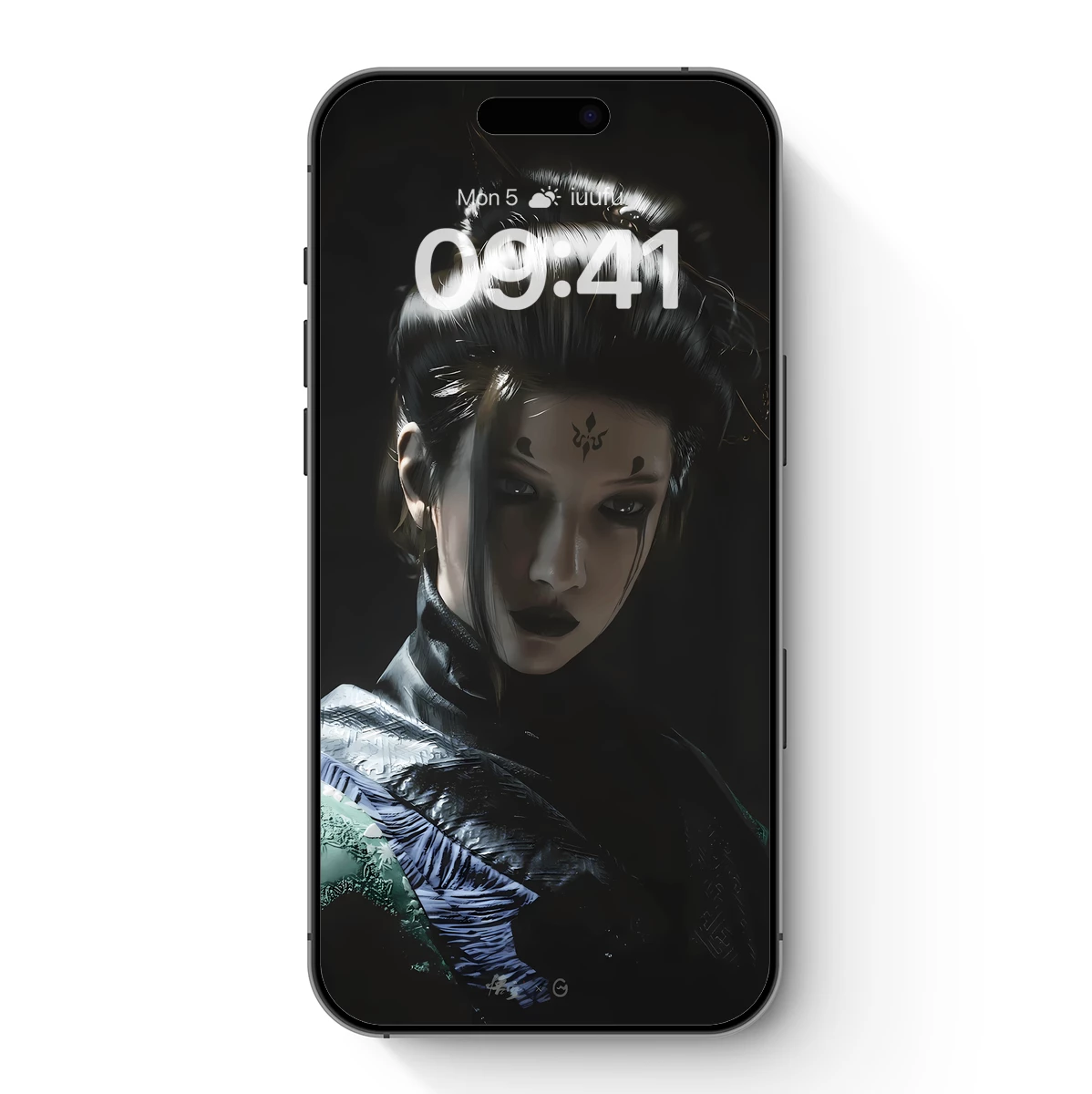 Ethereal Geisha: Shadowed Elegance in Noir