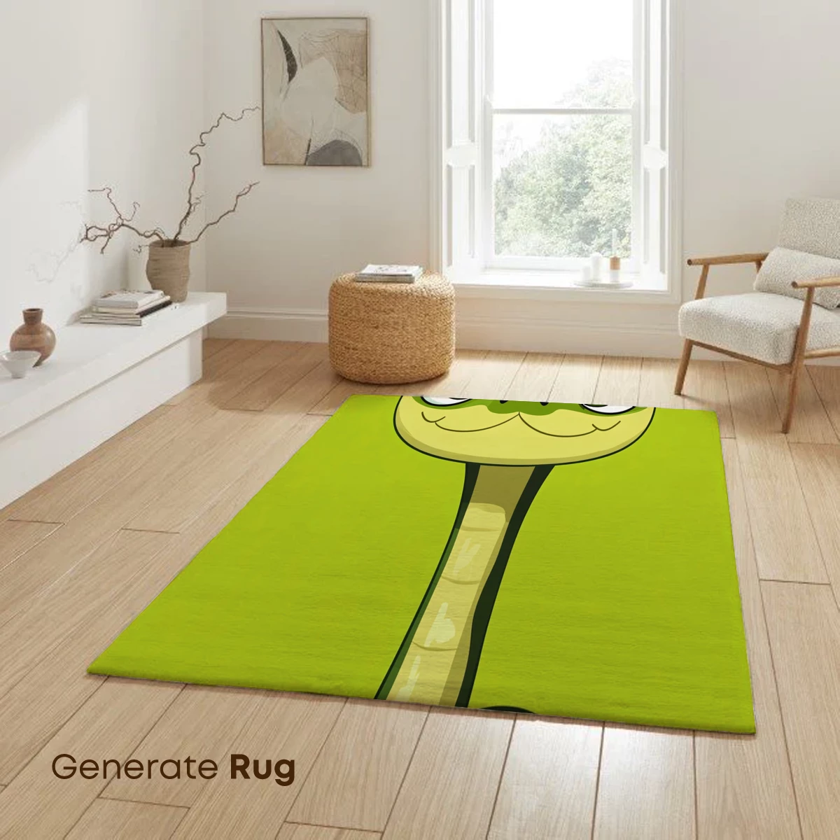 Charming Cartoon Snake with Big Eyes - Image 6