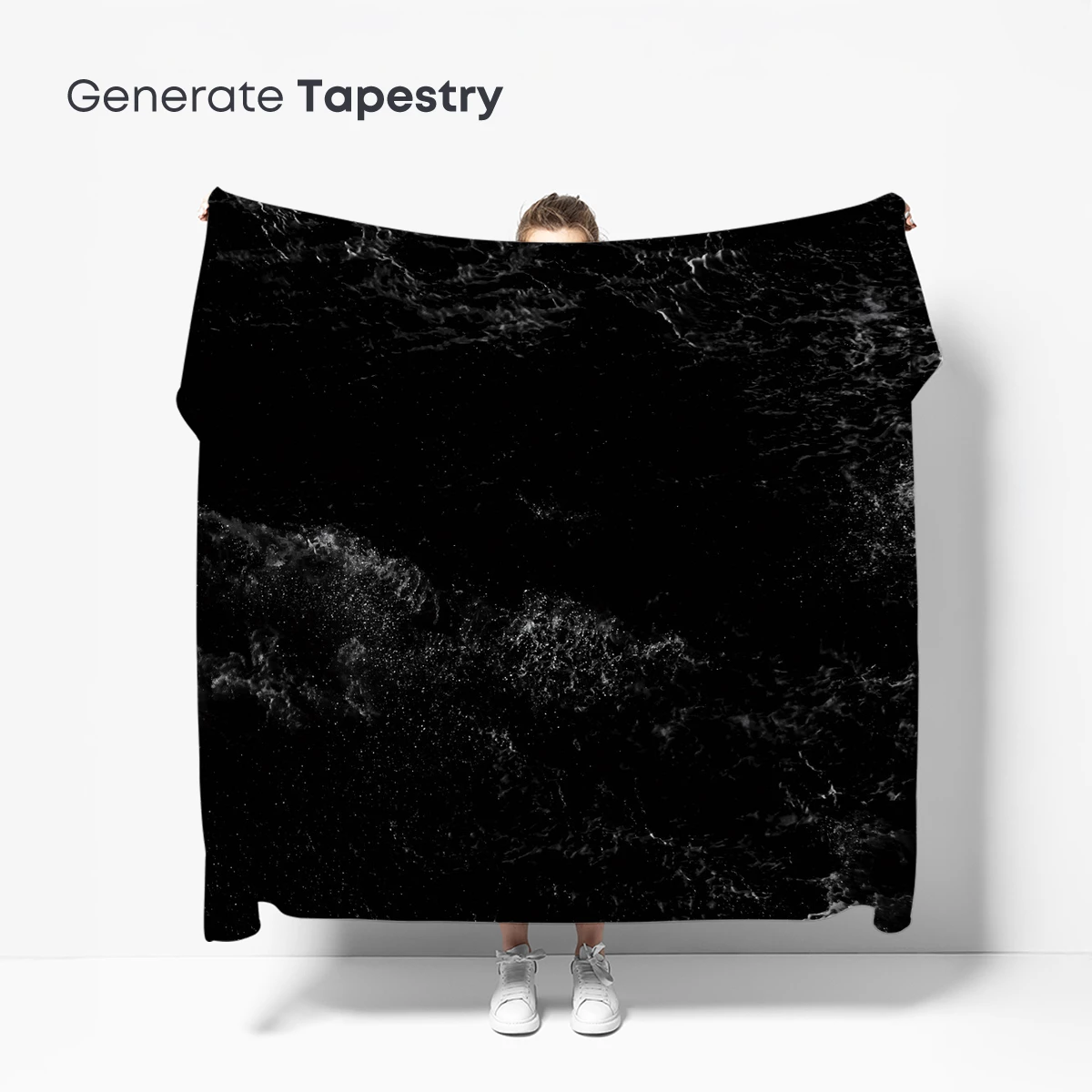 Eternal Night Waves: Monochrome Ocean Depths - Image 5