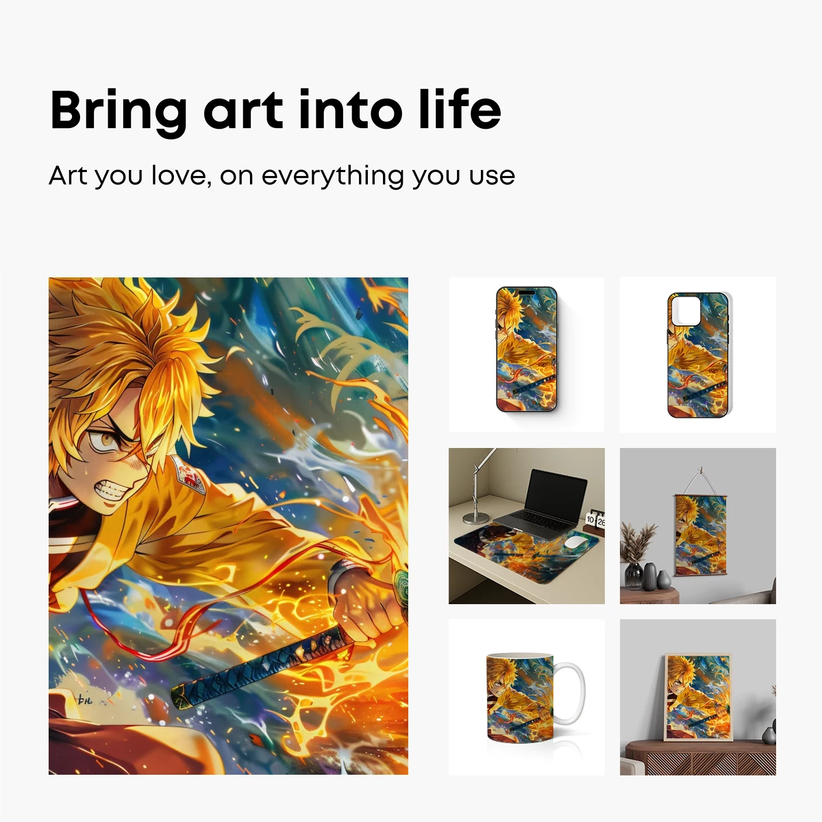 Blazing Samurai: Anime Fusion of Fire and Steel - Image 2