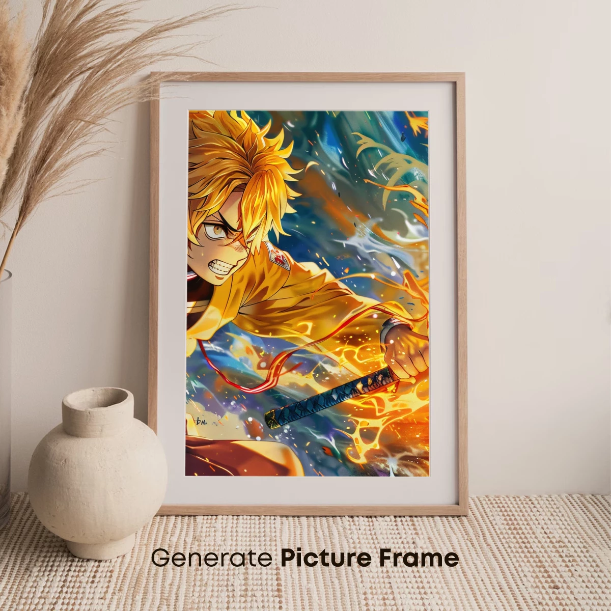 Blazing Samurai: Anime Fusion of Fire and Steel - Image 7