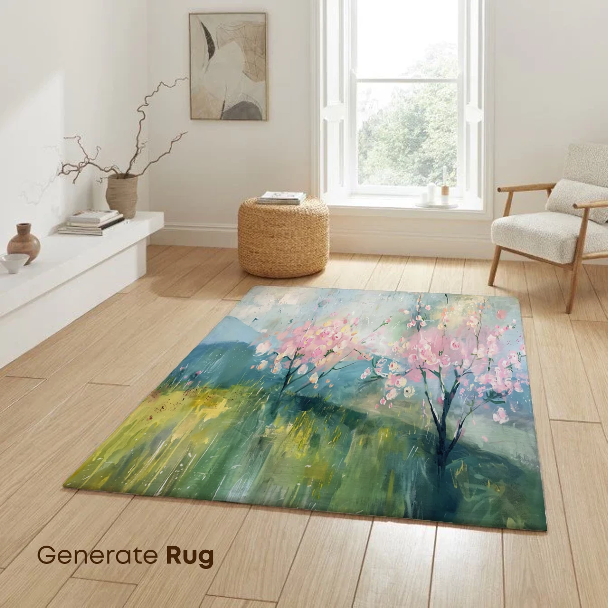 Blossom Whisper: Impressionist Spring Elegance - Image 6