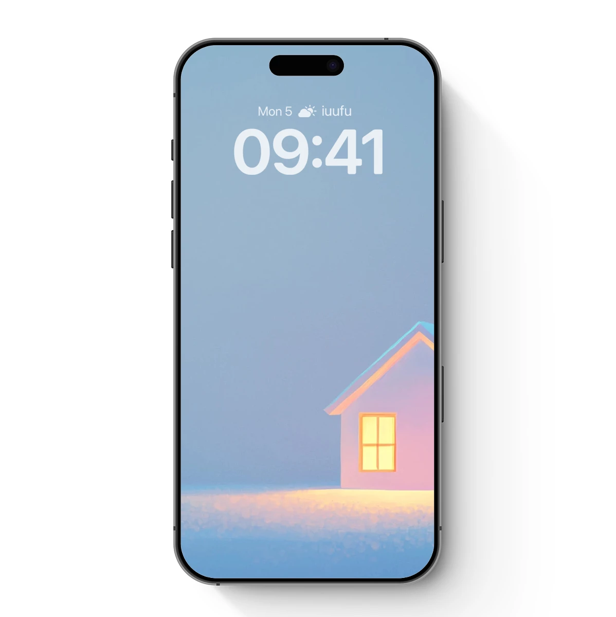 Illuminated Winter Cottage Glow