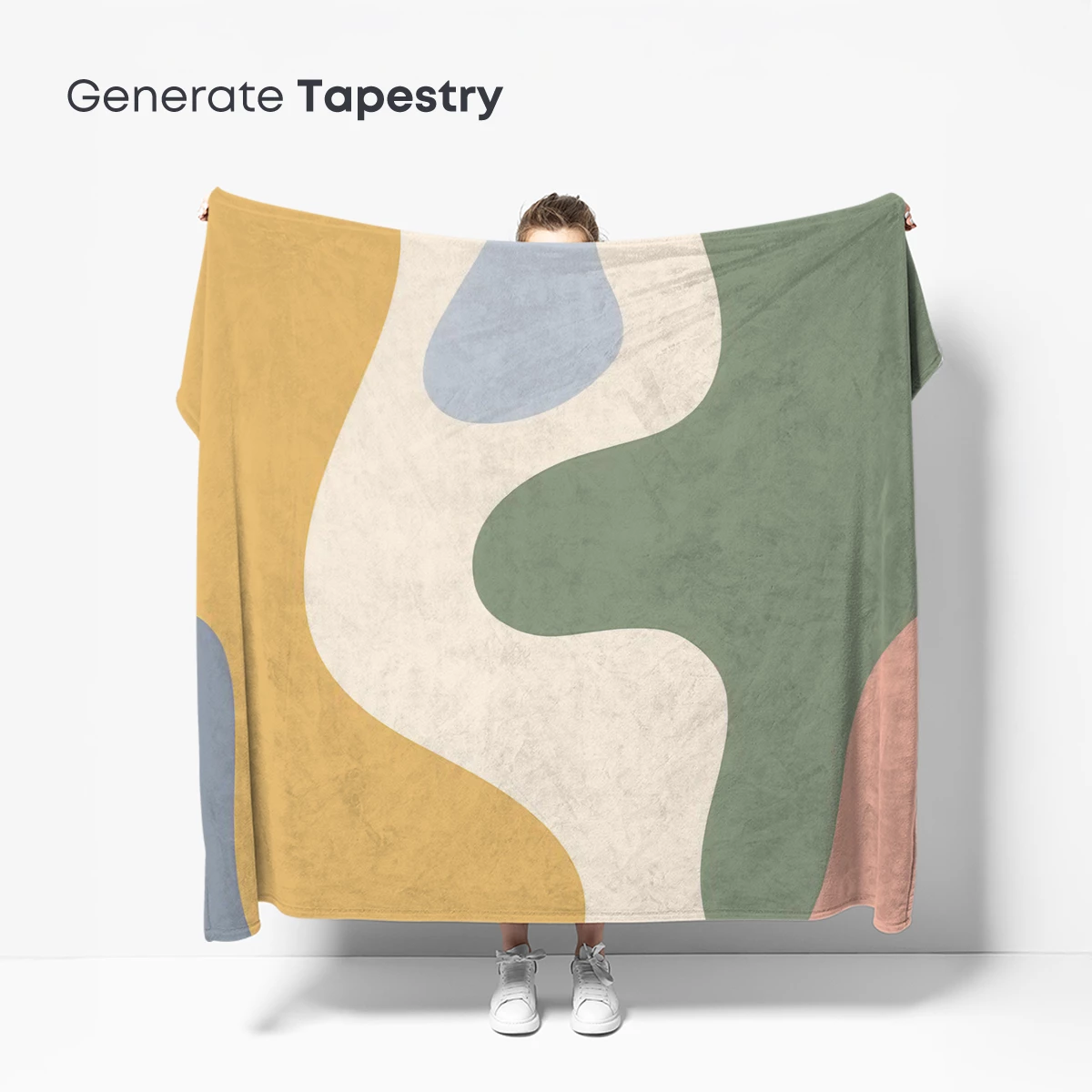 Abstract Fusion: Warm Tones and Organic Shapes - Image 5