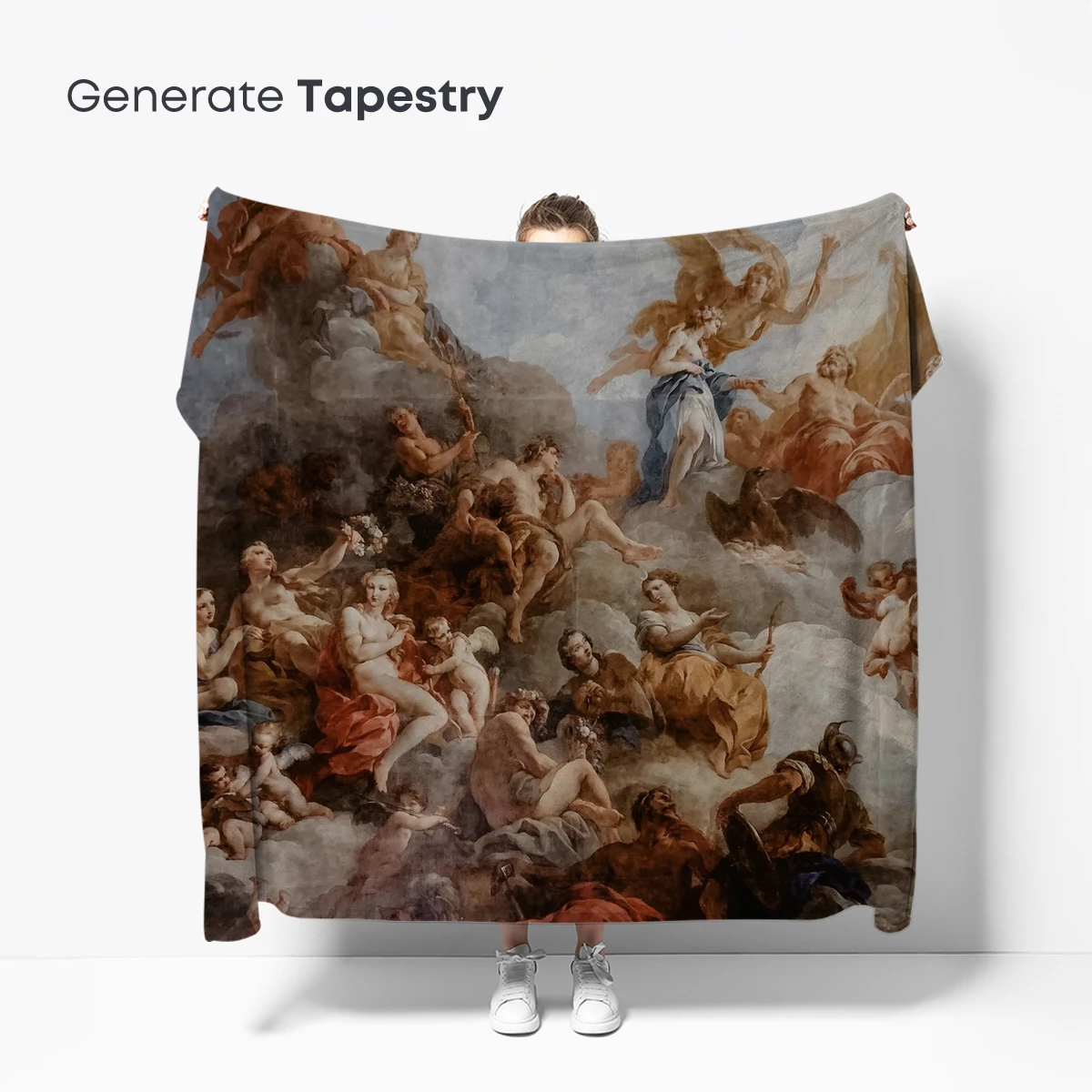 Baroque Celestial Symphony: Angels and Mortals in Harmony - Image 5